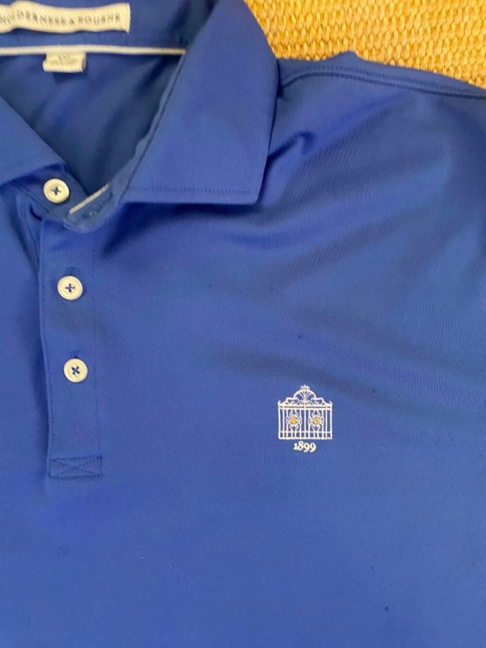 Holderness & Bourne Men's XXL Golf Polo Royal Blue Innis Arden CC Greenwich CT